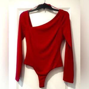 NWT Astr red body suit